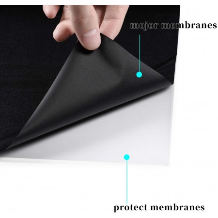 Meidong HTV Vinyl Rolls - 12 Inch × 10 Feet PU Heat Transfer Vinyl, Easy Cut & Weed Compatible with Cameo Silhouette & Cricut, Iron on Vinyl for DIY T-Shirts, Bags and Other Textiles(Navy)